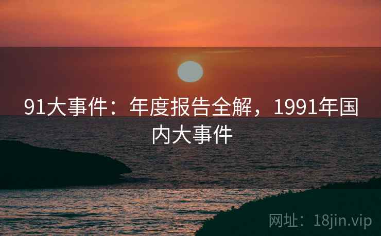 91大事件:年度报告全解,1991年国内大事件 91大事件:年度报告全解,1991年国内大事件