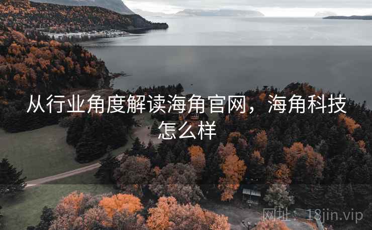 从行业角度解读海角官网，海角科技怎么样