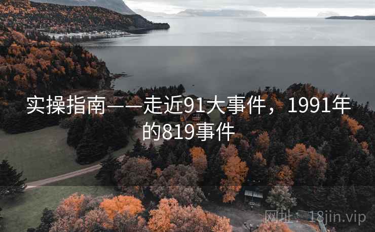实操指南——走近91大事件,1991年的819事件